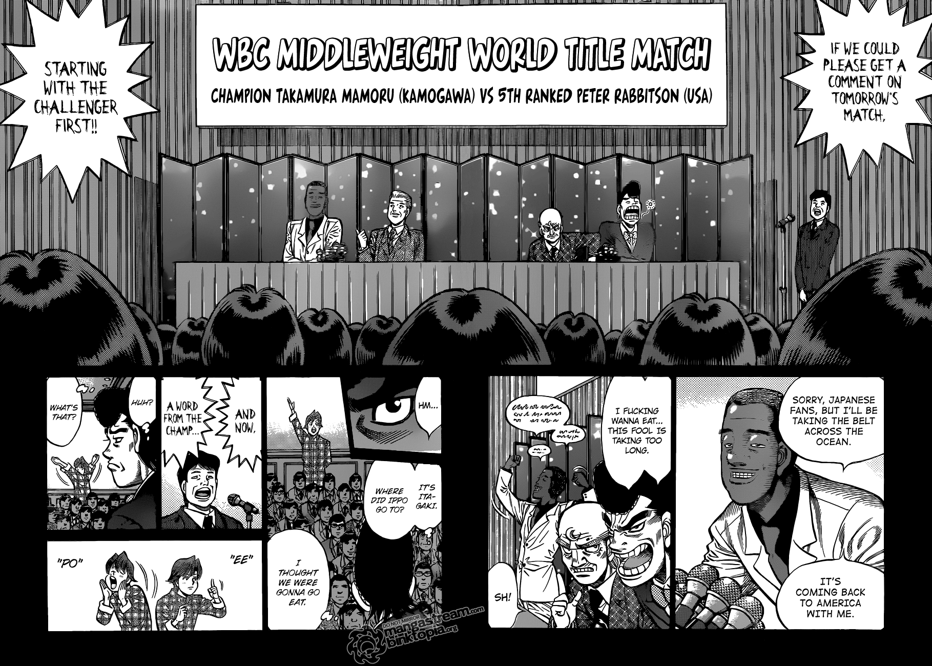 Hajime no Ippo Chapter 928 - Page 14