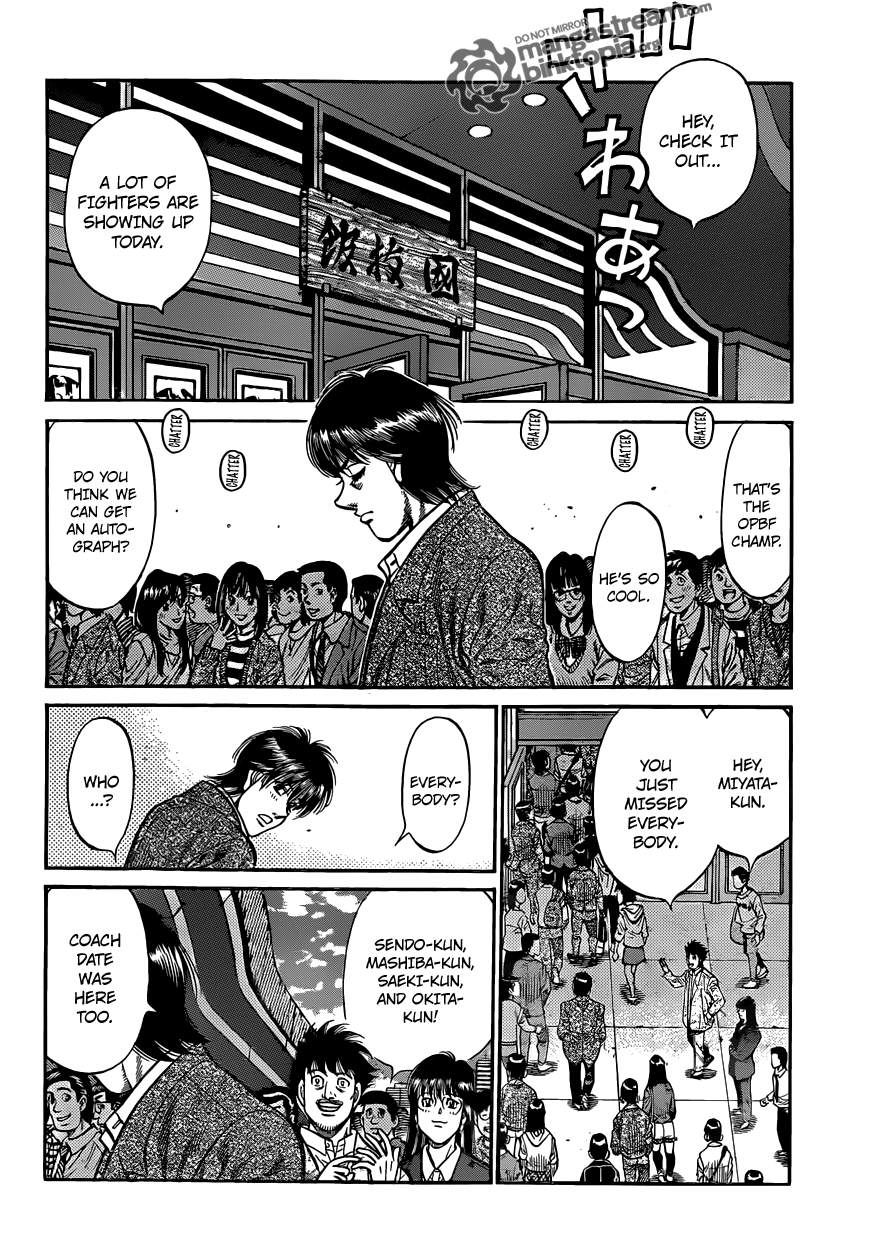 Hajime no Ippo Chapter 929 - Page 12