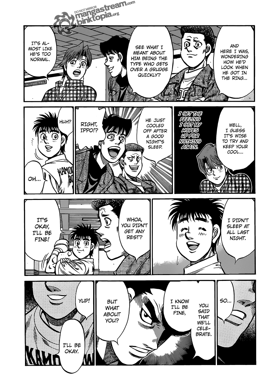 Hajime no Ippo Chapter 929 - Page 15