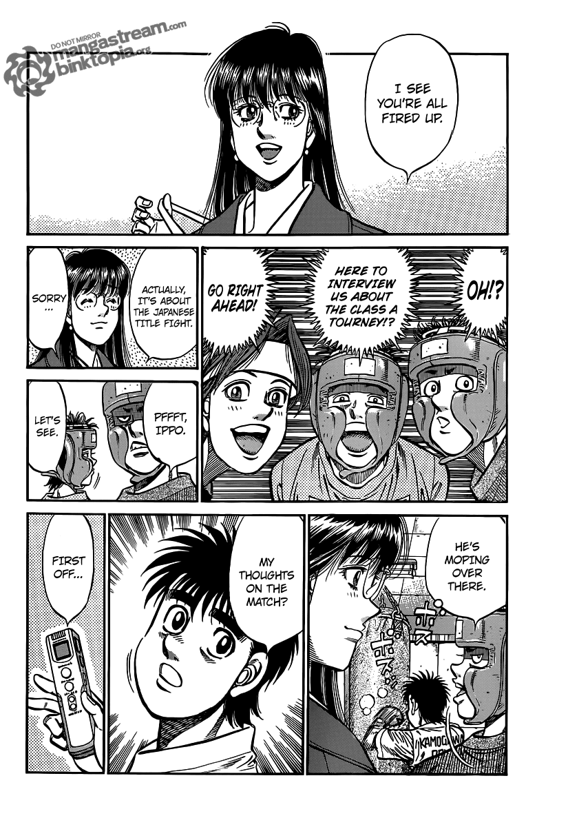 Hajime no Ippo Chapter 945 - Page 6