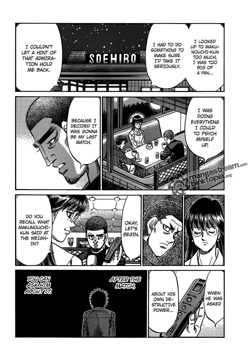 Hajime no Ippo Chapter 945 - Page 18