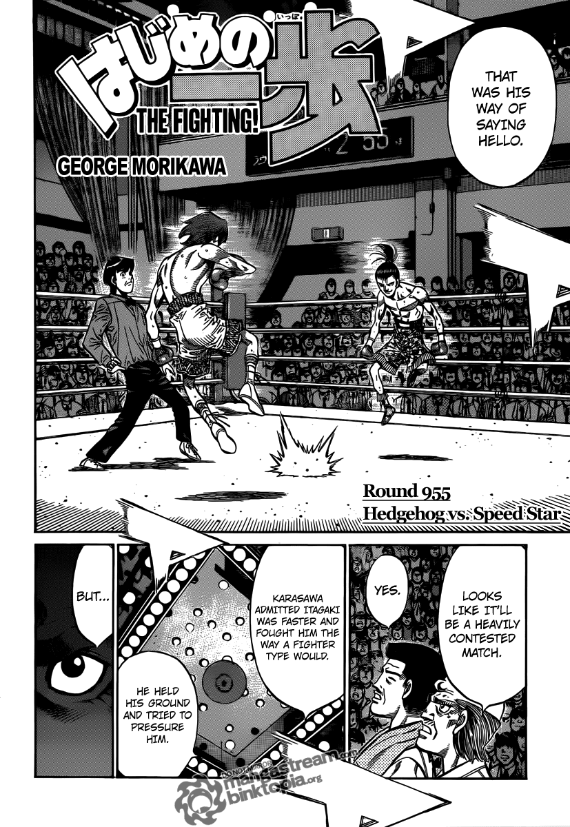 Hajime no Ippo Chapter 955 - Page 10
