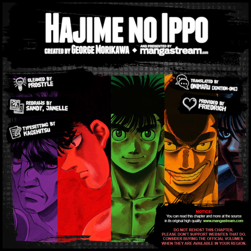 Hajime no Ippo Chapter 979 - Page 19