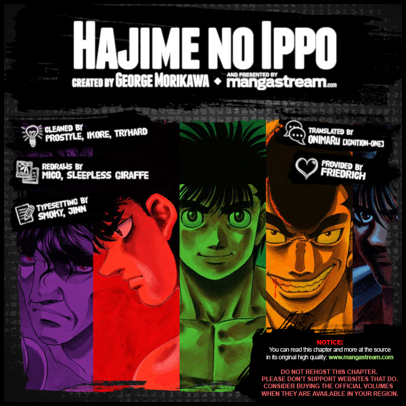 Hajime no Ippo Chapter 982 - Page 3