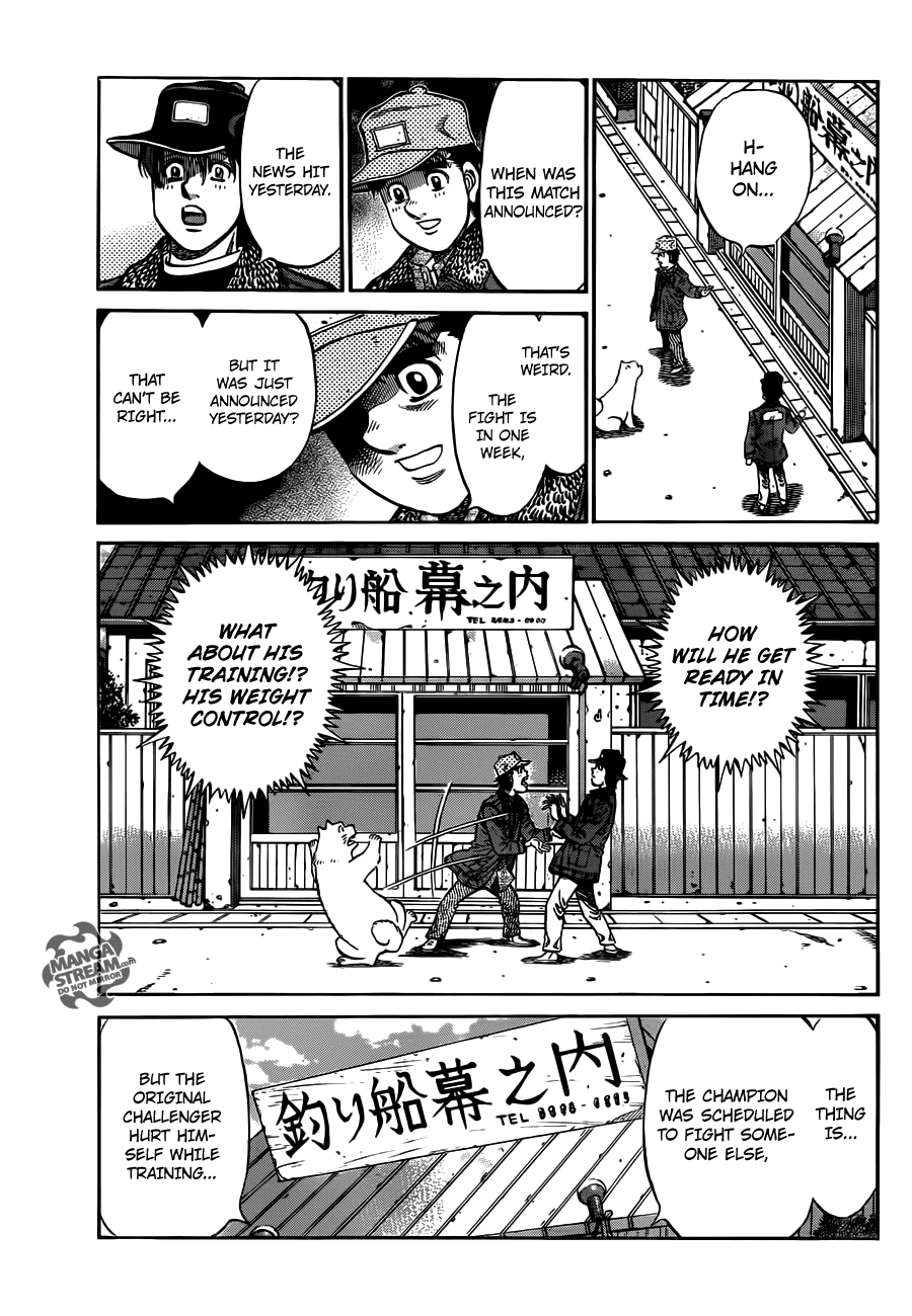 Hajime no Ippo Chapter 982 - Page 6