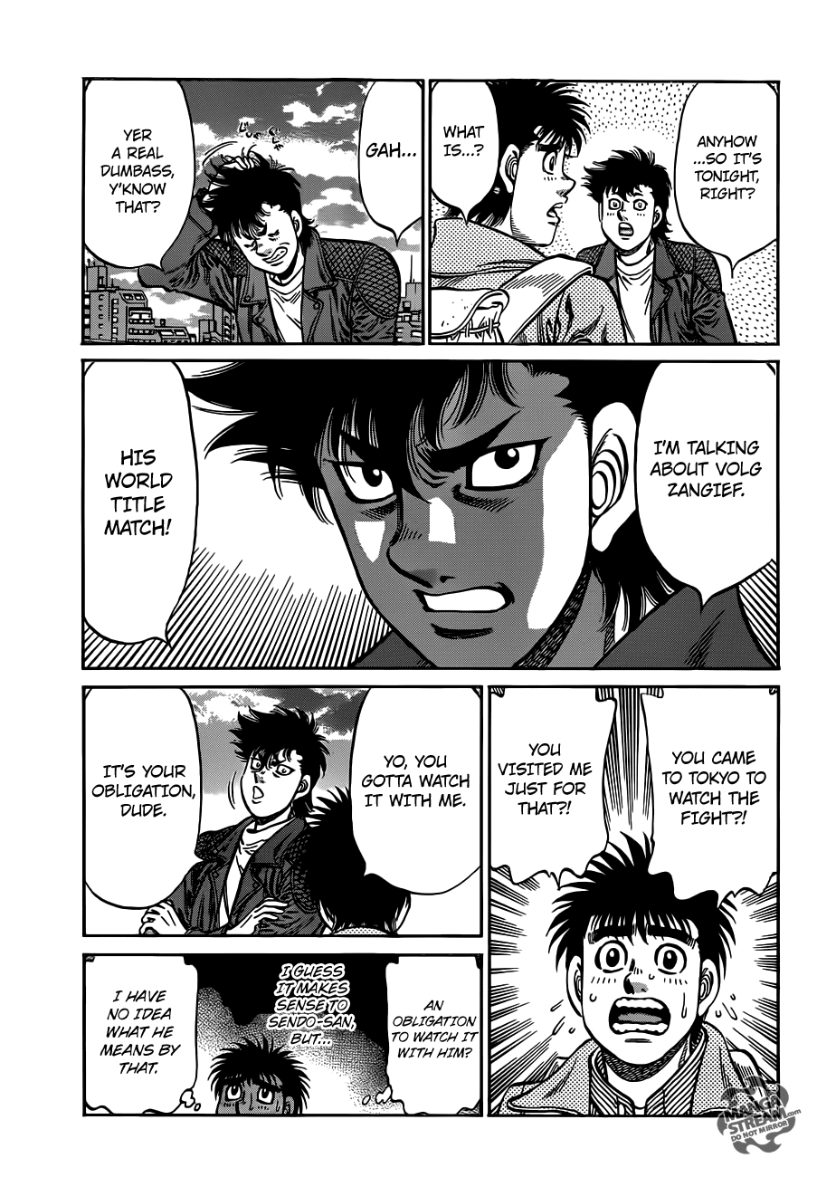 Hajime no Ippo Chapter 982 - Page 20
