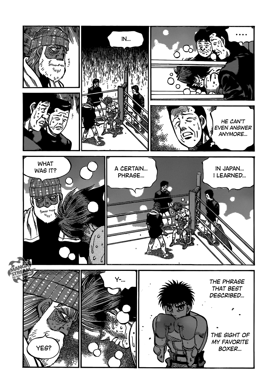 Hajime no Ippo Chapter 1000 - Page 15