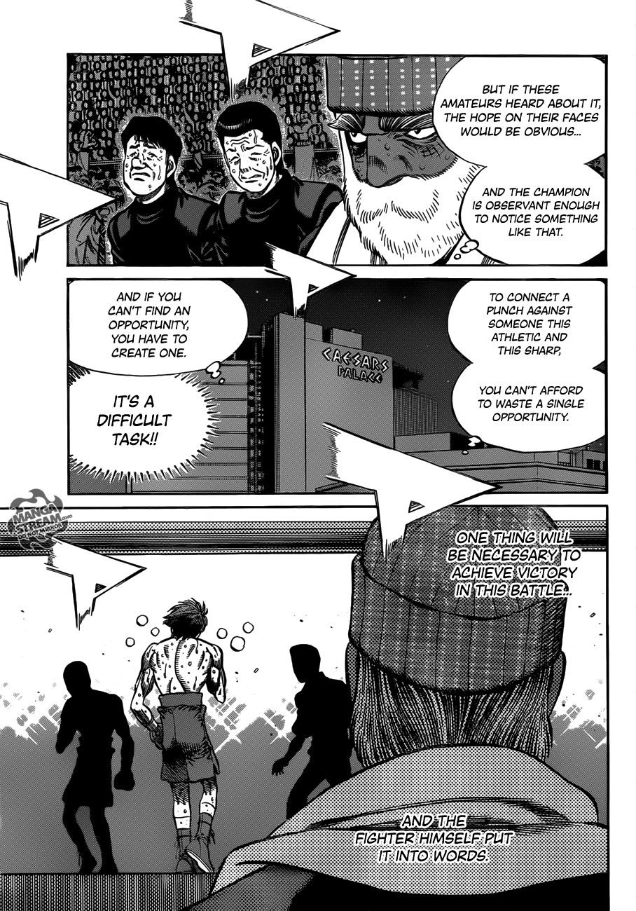 Hajime no Ippo Chapter 1001 - Page 4