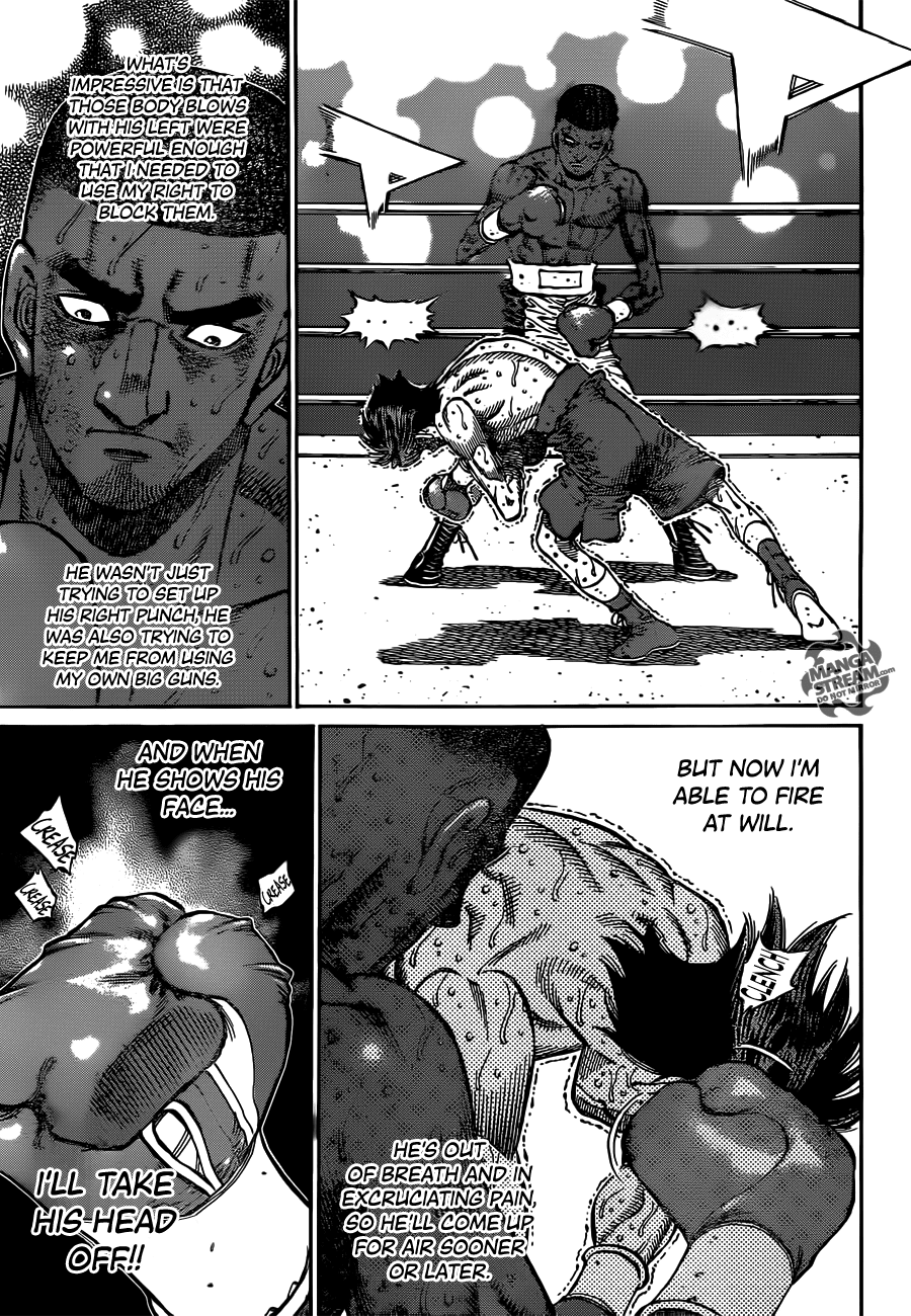 Hajime no Ippo Chapter 1002 - Page 13