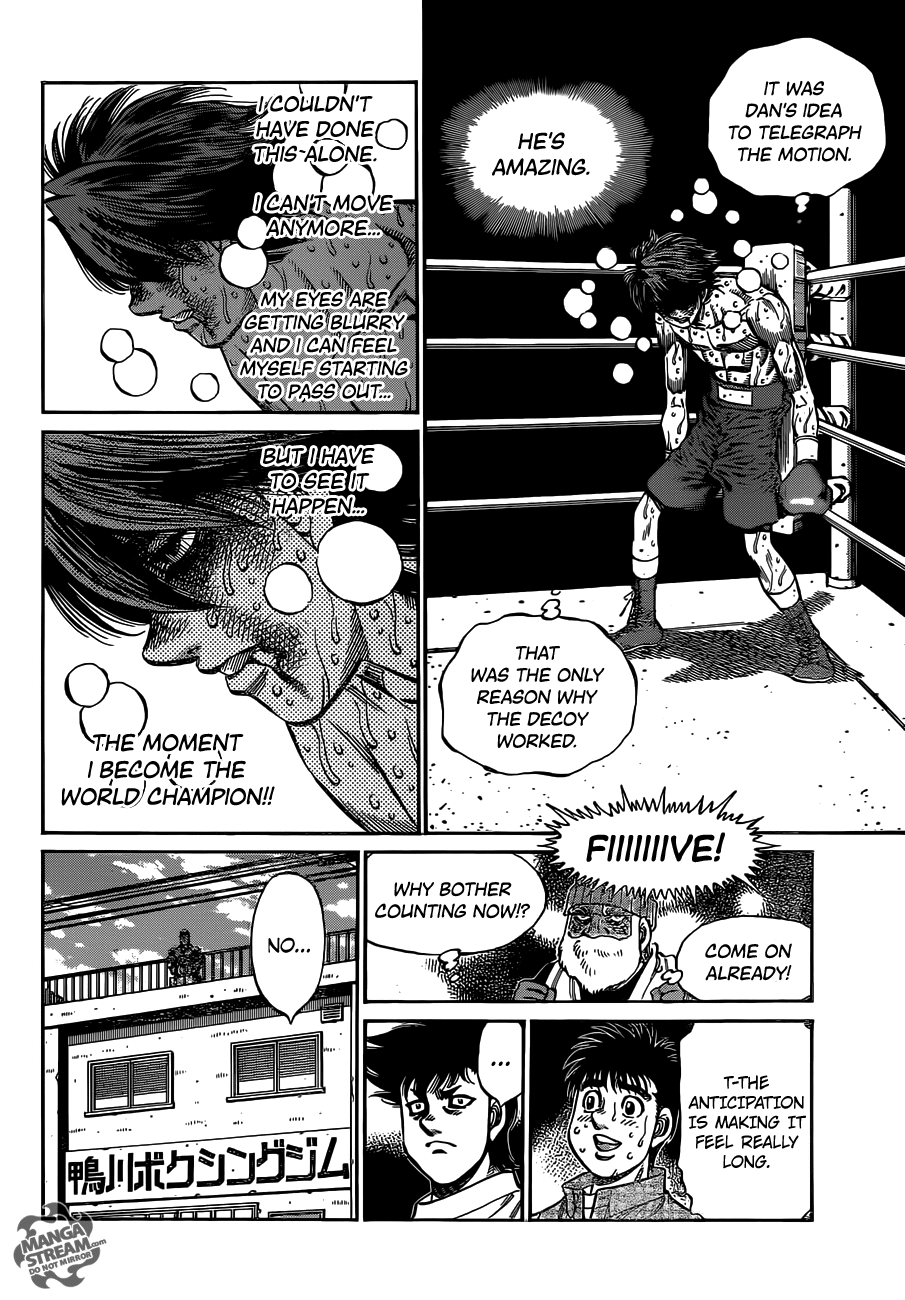 Hajime no Ippo Chapter 1004 - Page 8