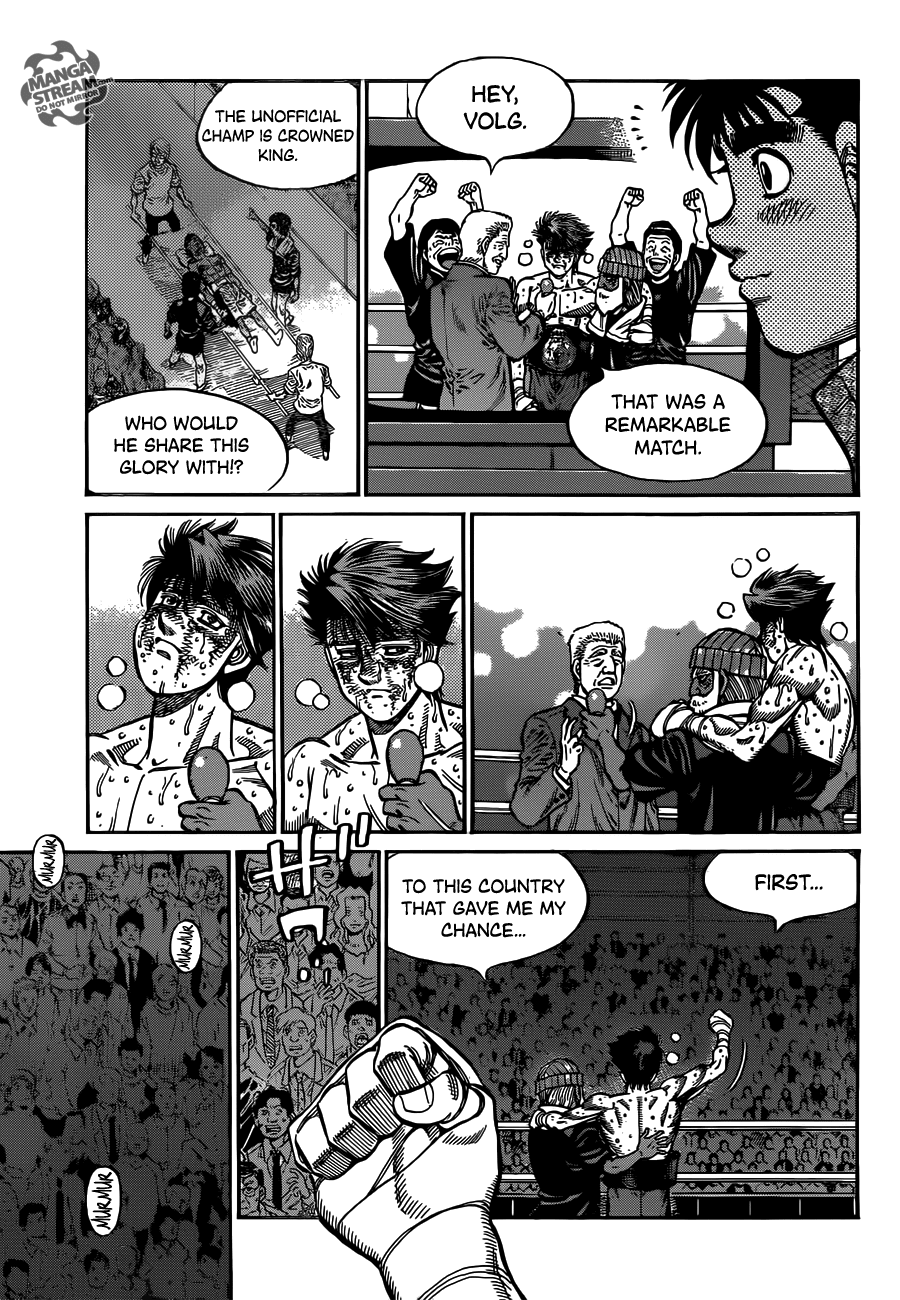 Hajime no Ippo Chapter 1007 - Page 16