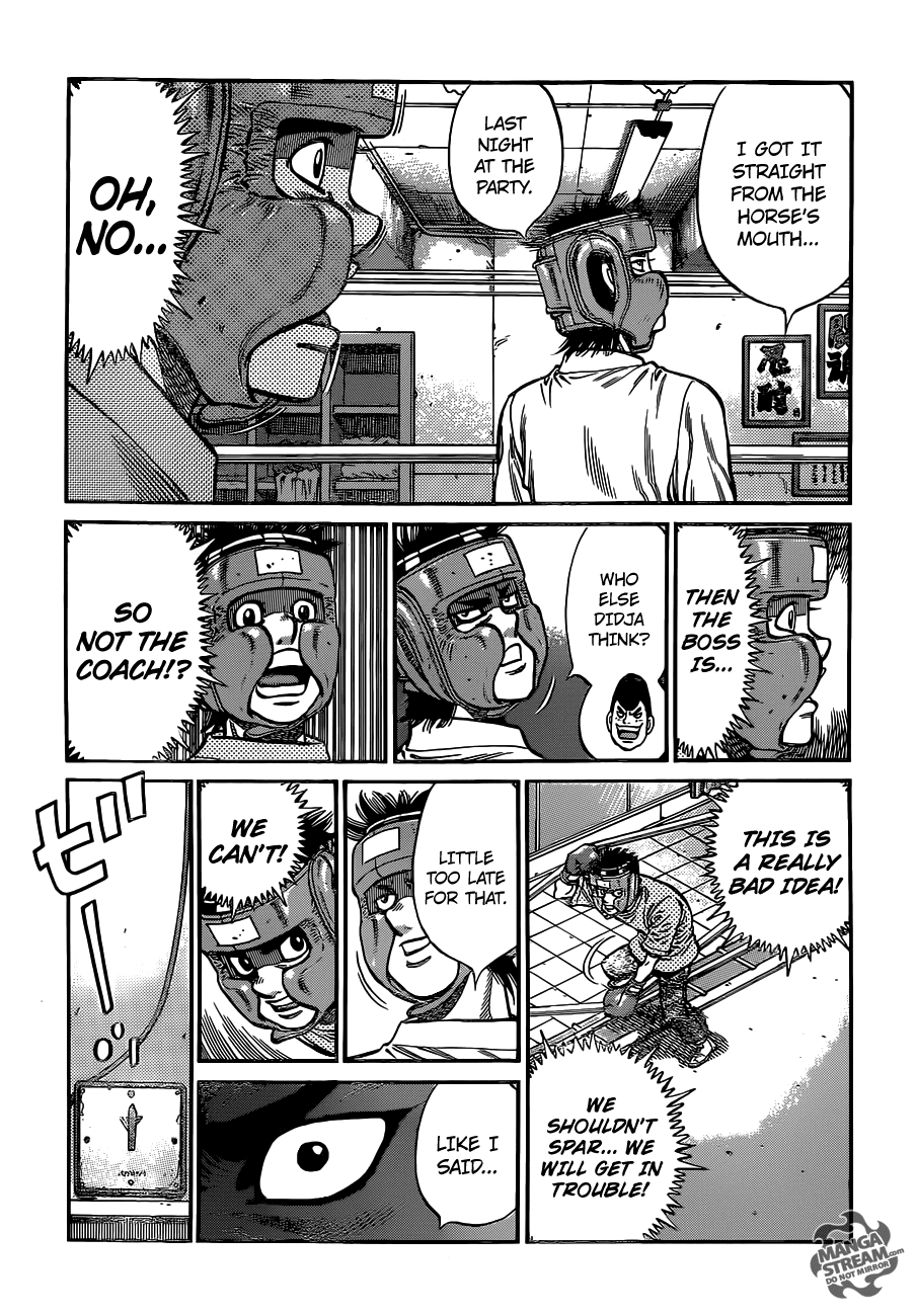 Hajime no Ippo Chapter 1008 - Page 11
