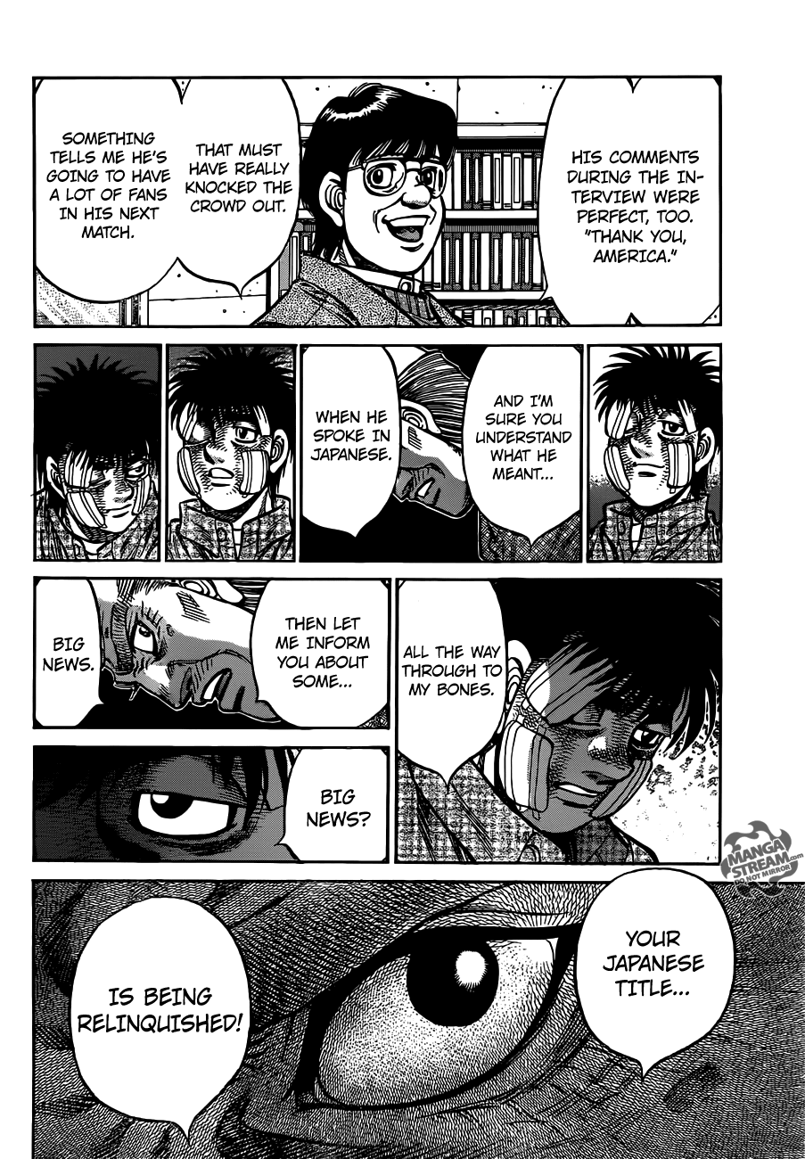 Hajime no Ippo Chapter 1009 - Page 14