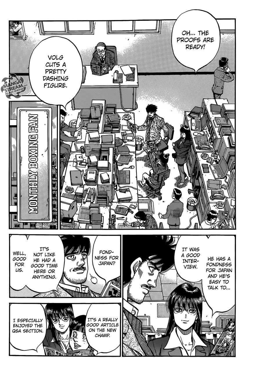 Hajime no Ippo Chapter 1010 - Page 3