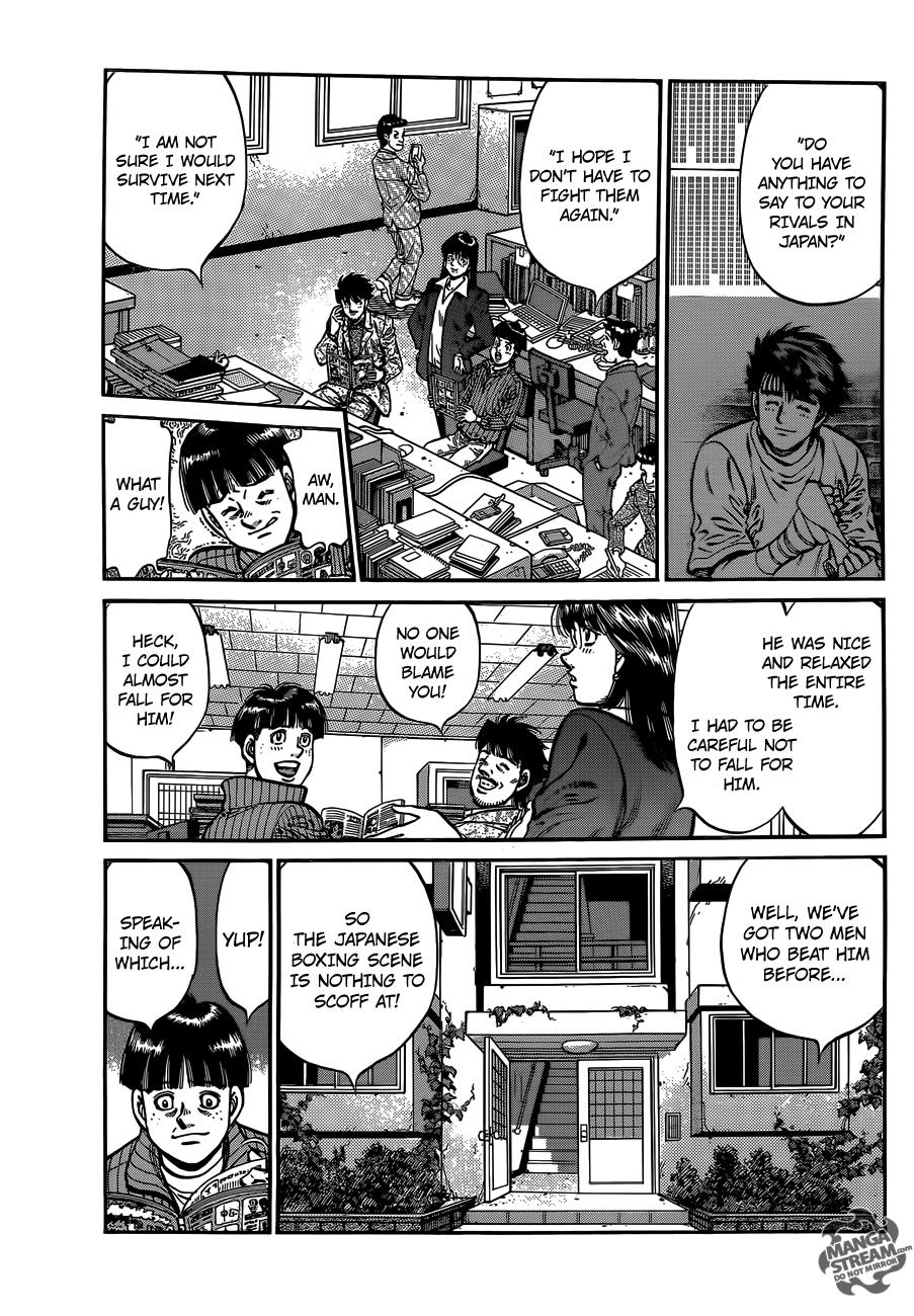 Hajime no Ippo Chapter 1010 - Page 4