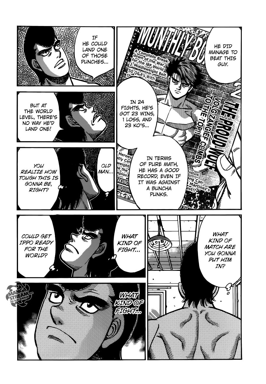 Hajime no Ippo Chapter 1012 - Page 17