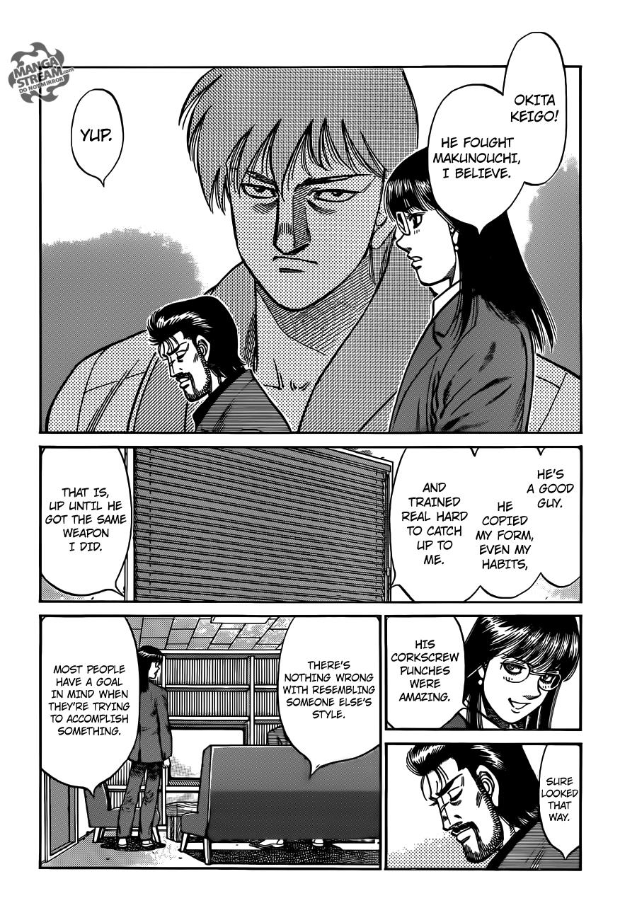 Hajime no Ippo Chapter 1017 - Page 3