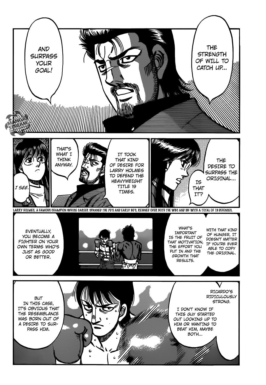 Hajime no Ippo Chapter 1017 - Page 5