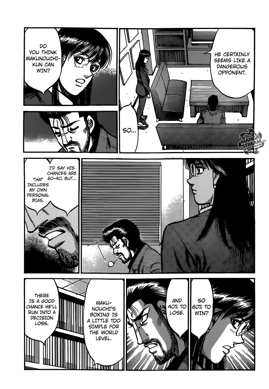 Hajime no Ippo Chapter 1017 - Page 8