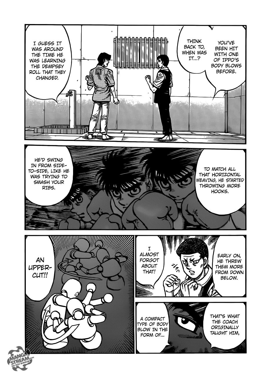 Hajime no Ippo Chapter 1018 - Page 8