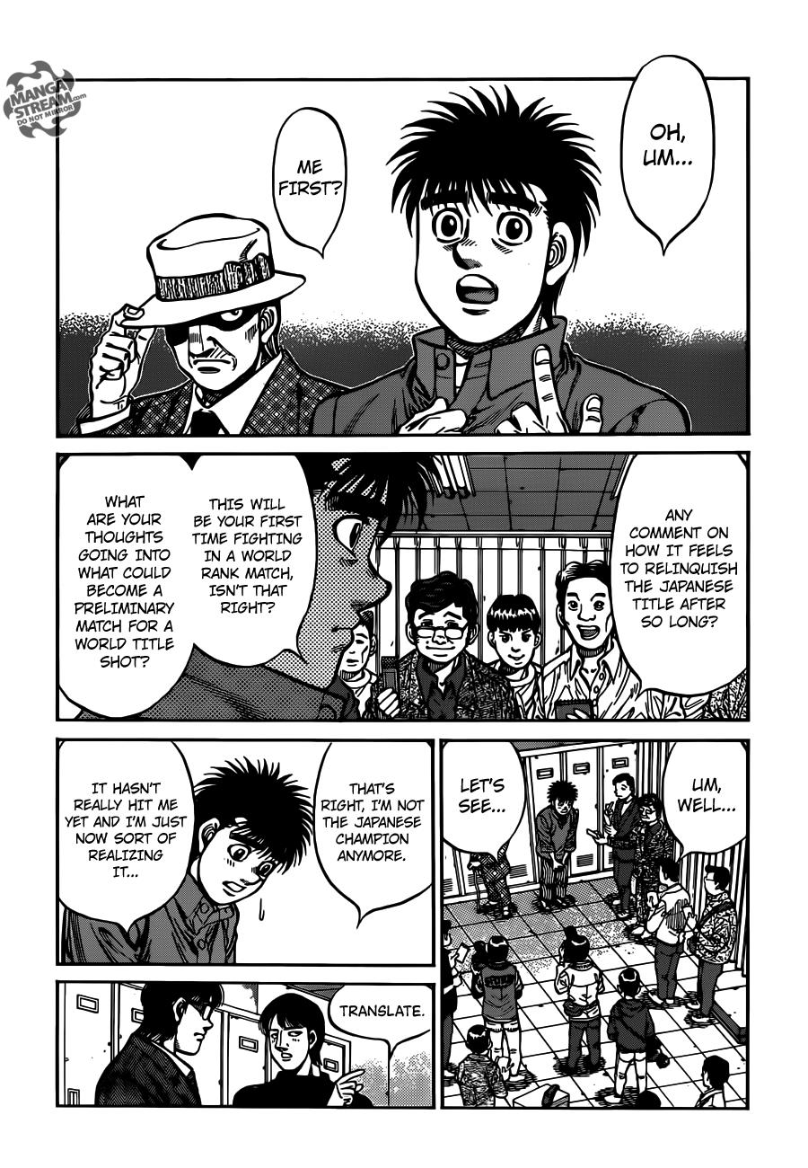 Hajime no Ippo Chapter 1020 - Page 5