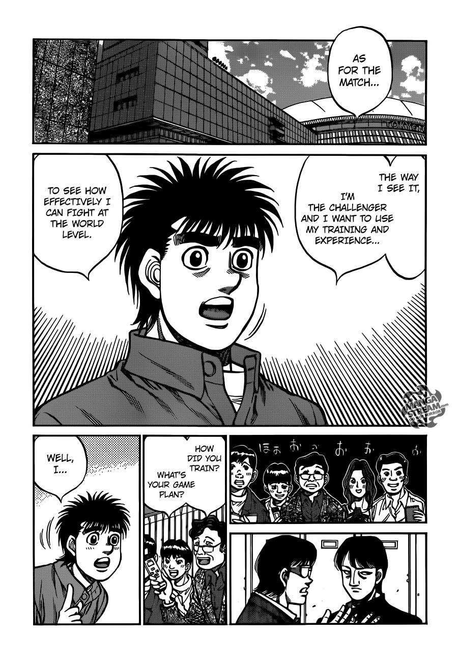 Hajime no Ippo Chapter 1020 - Page 6