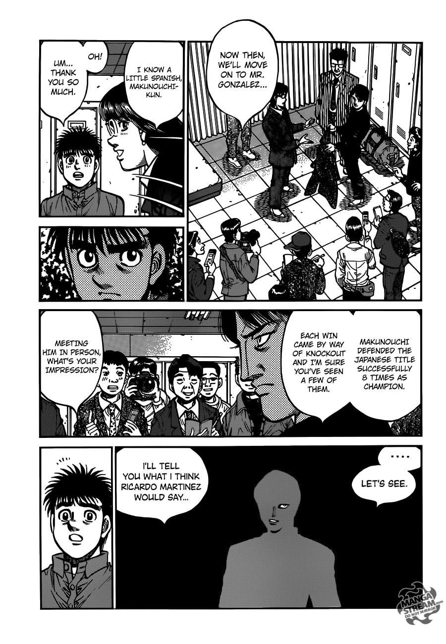 Hajime no Ippo Chapter 1020 - Page 8