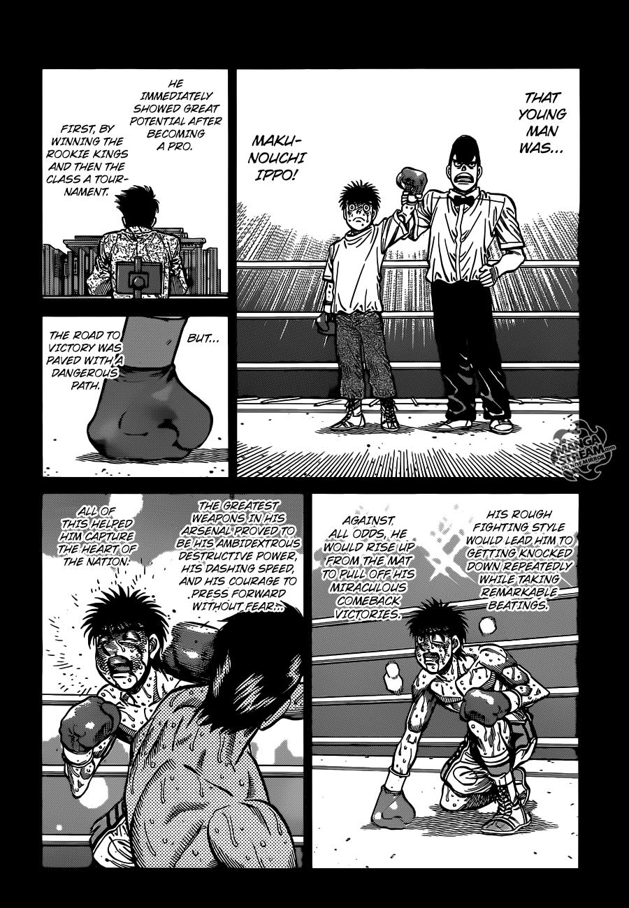 Hajime no Ippo Chapter 1021 - Page 5