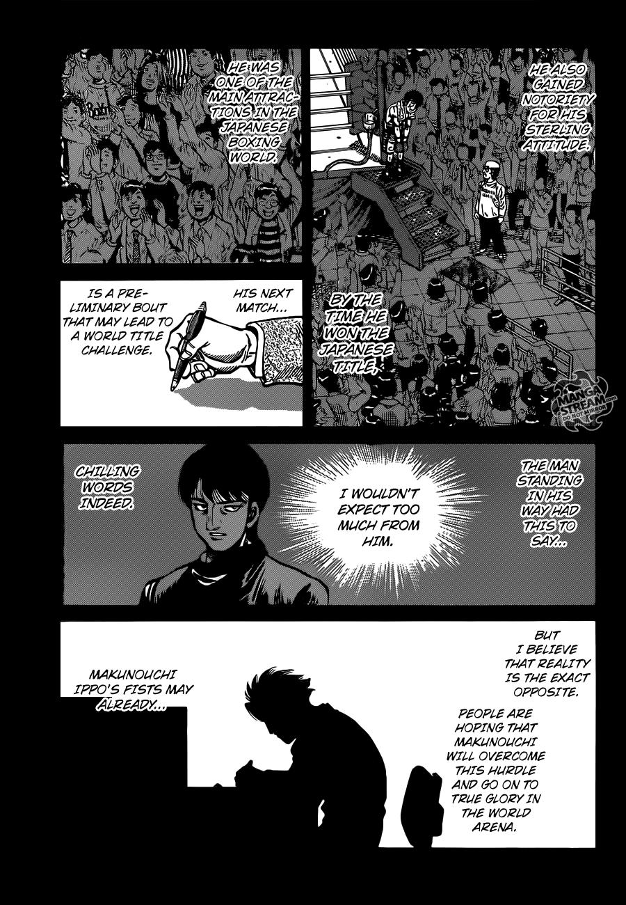 Hajime no Ippo Chapter 1021 - Page 6