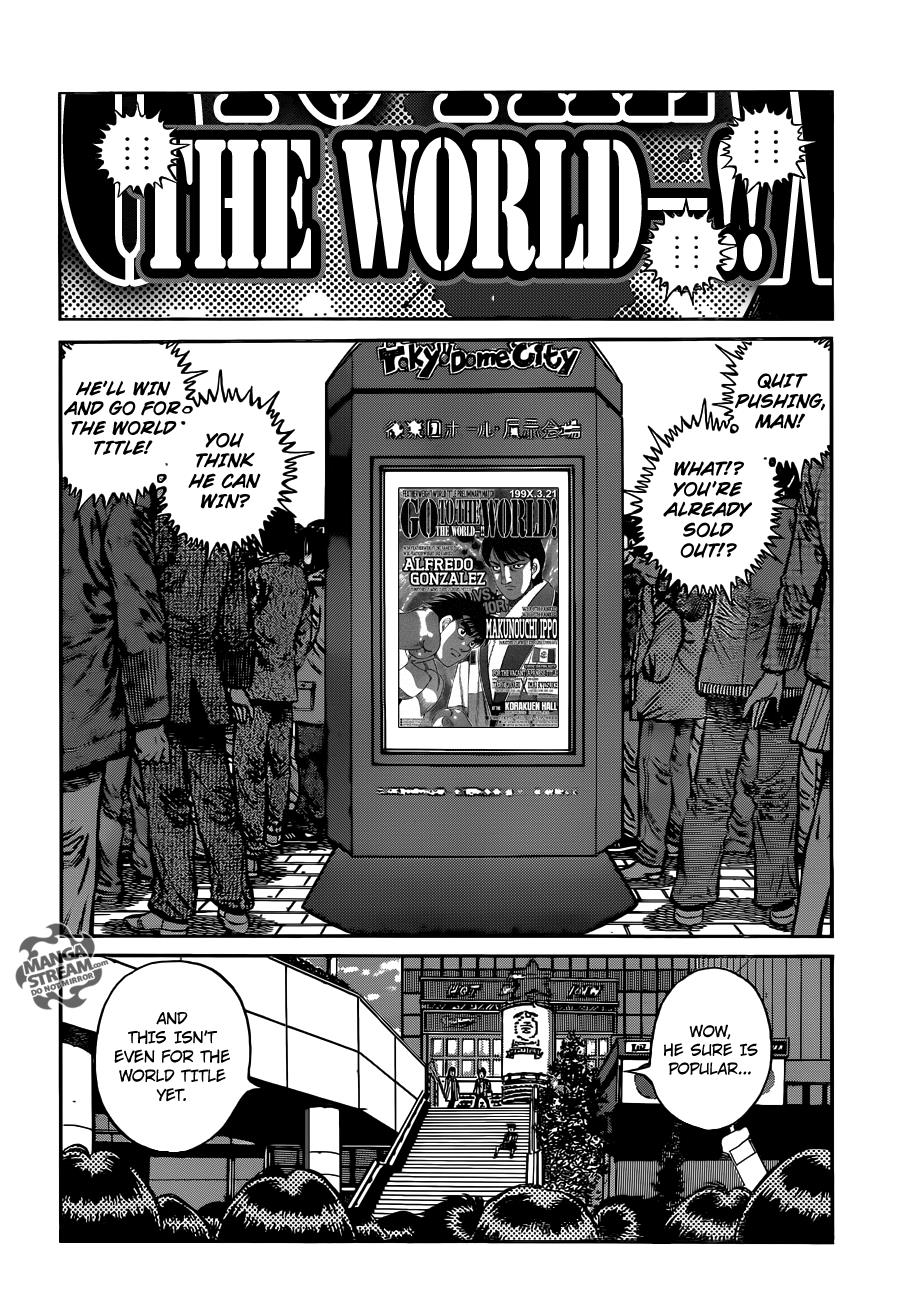 Hajime no Ippo Chapter 1021 - Page 10