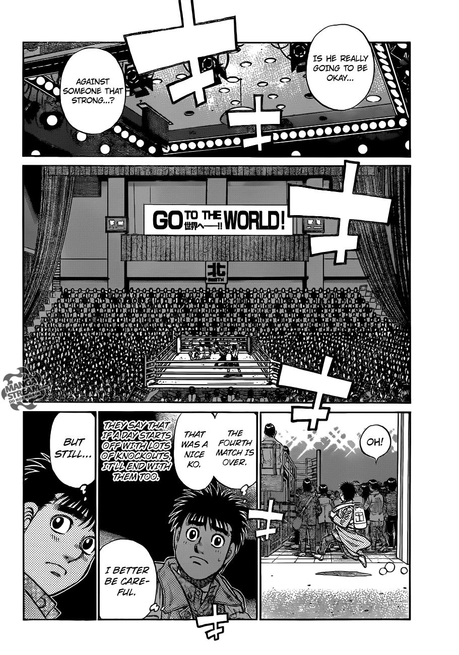 Hajime no Ippo Chapter 1022 - Page 4