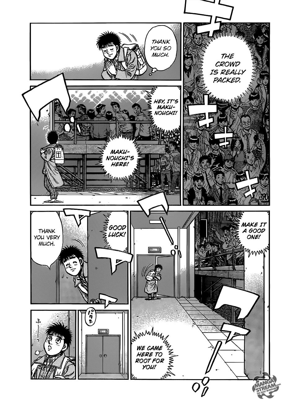 Hajime no Ippo Chapter 1022 - Page 5