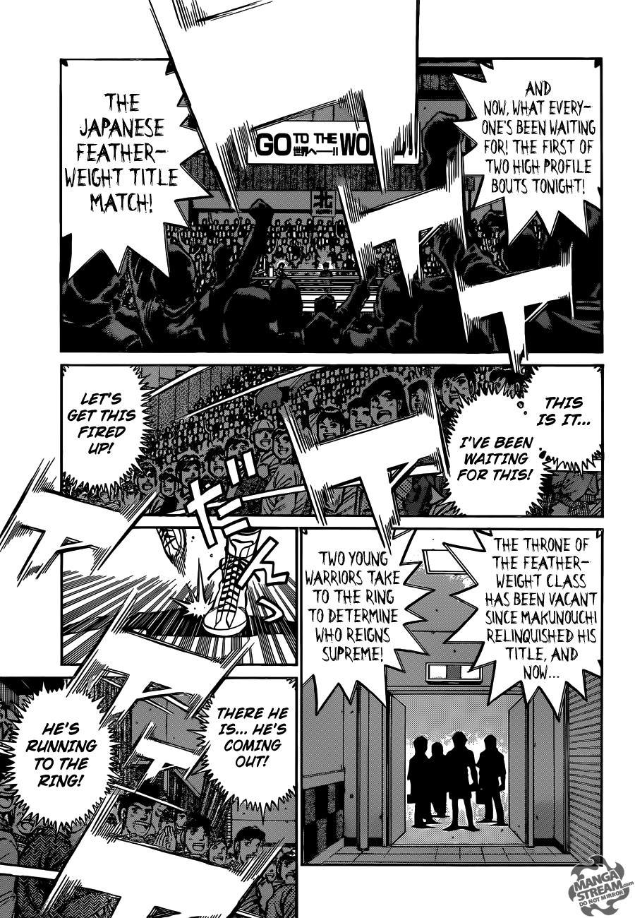 Hajime no Ippo Chapter 1022 - Page 17