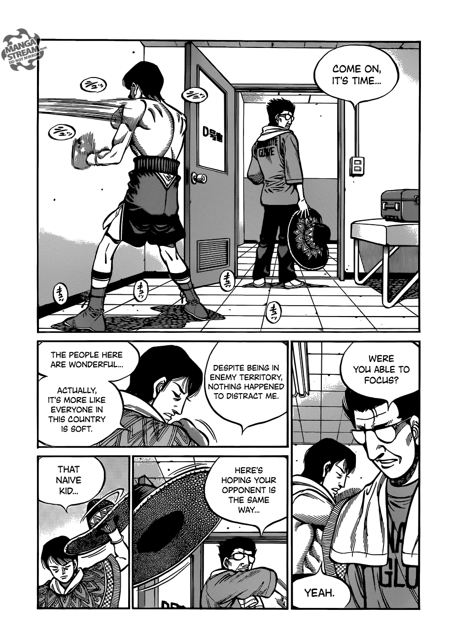Hajime no Ippo Chapter 1030 - Page 12