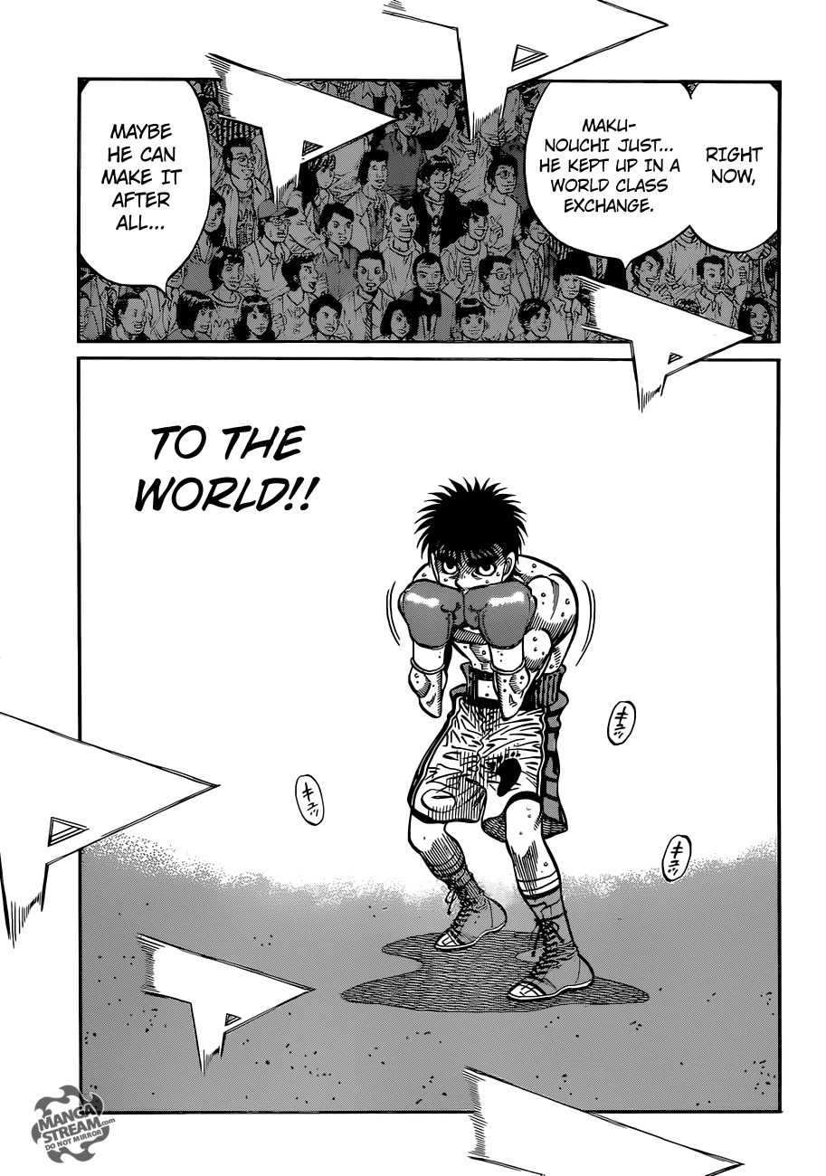 Hajime no Ippo Chapter 1035 - Page 11