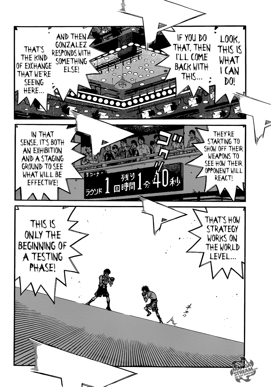 Hajime no Ippo Chapter 1035 - Page 14