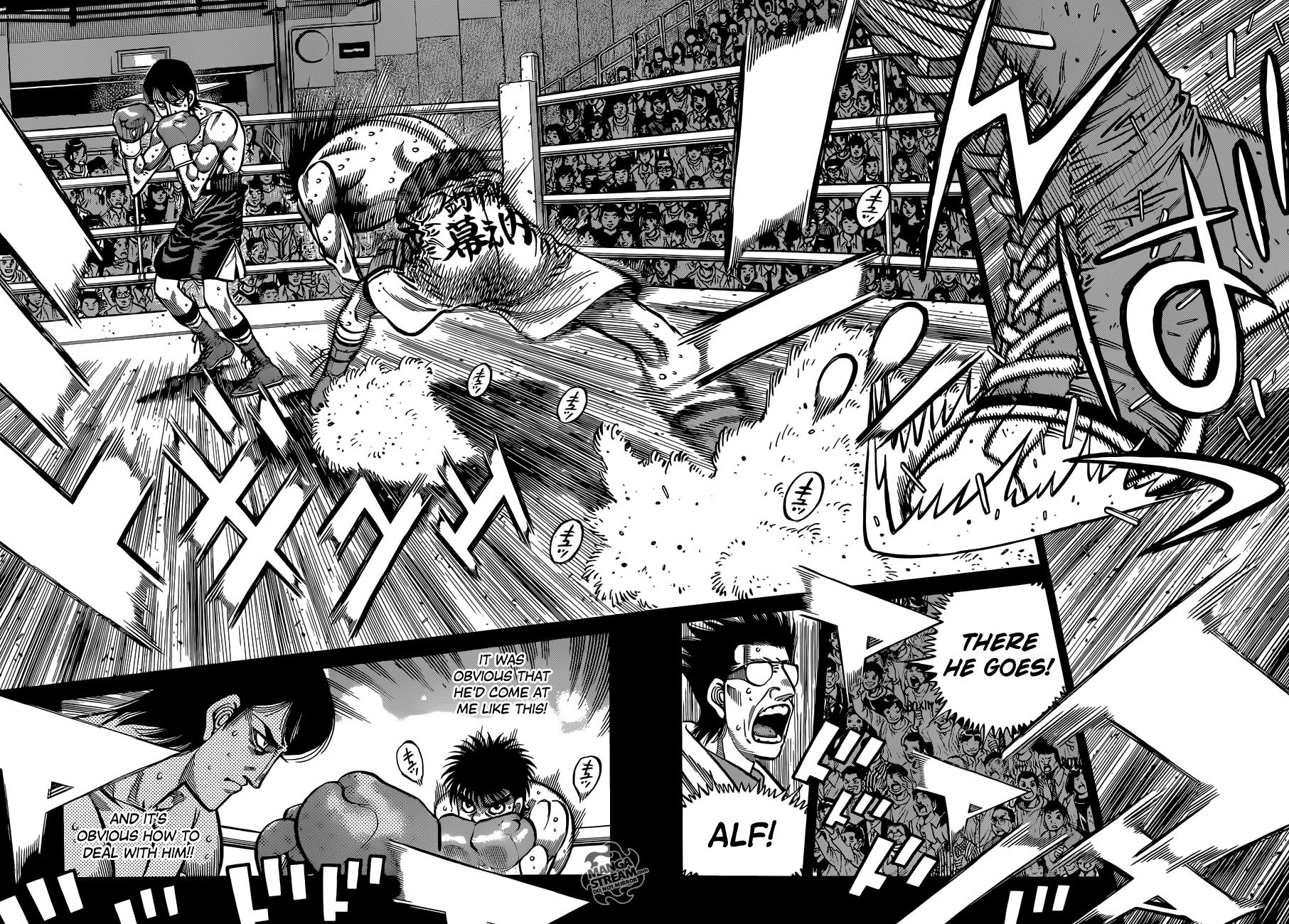Hajime no Ippo Chapter 1036 - Page 12