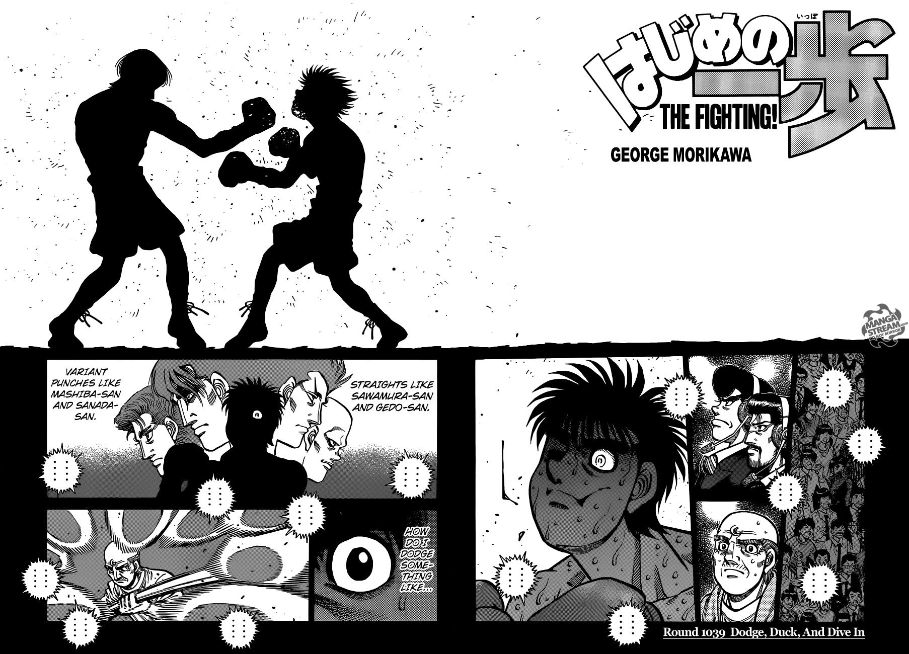 Hajime no Ippo Chapter 1039 - Page 3