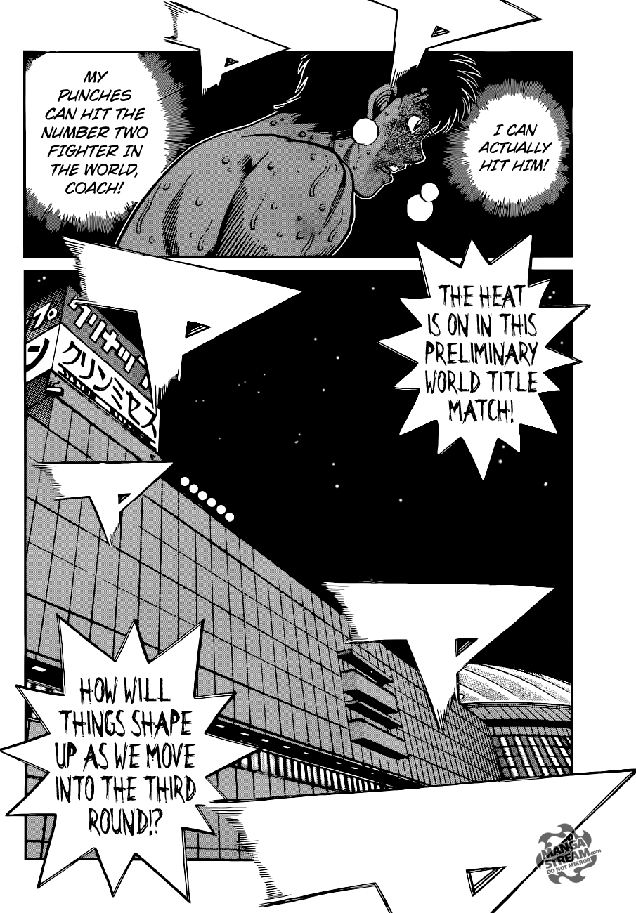 Hajime no Ippo Chapter 1045 - Page 14