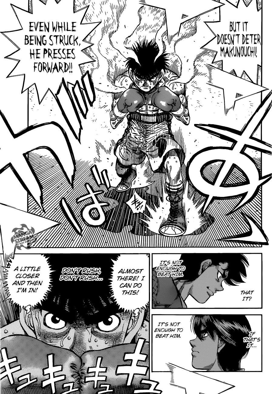 Hajime no Ippo Chapter 1047 - Page 8