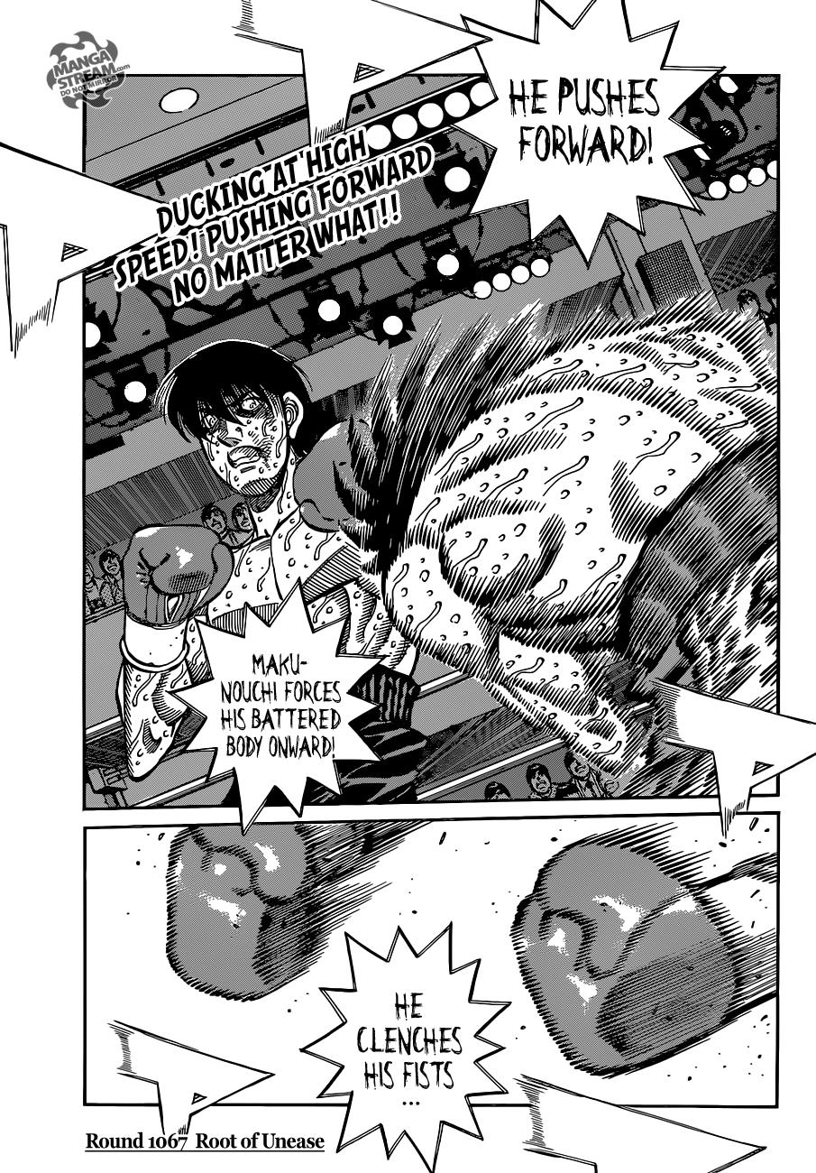 Hajime no Ippo Chapter 1067 - Page 4