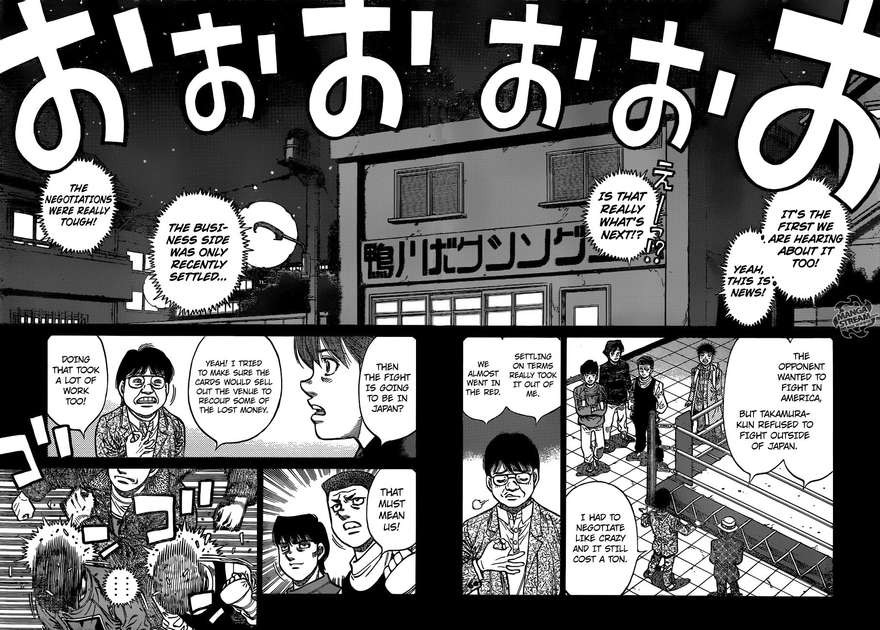 Hajime no Ippo Chapter 1078 - Page 3