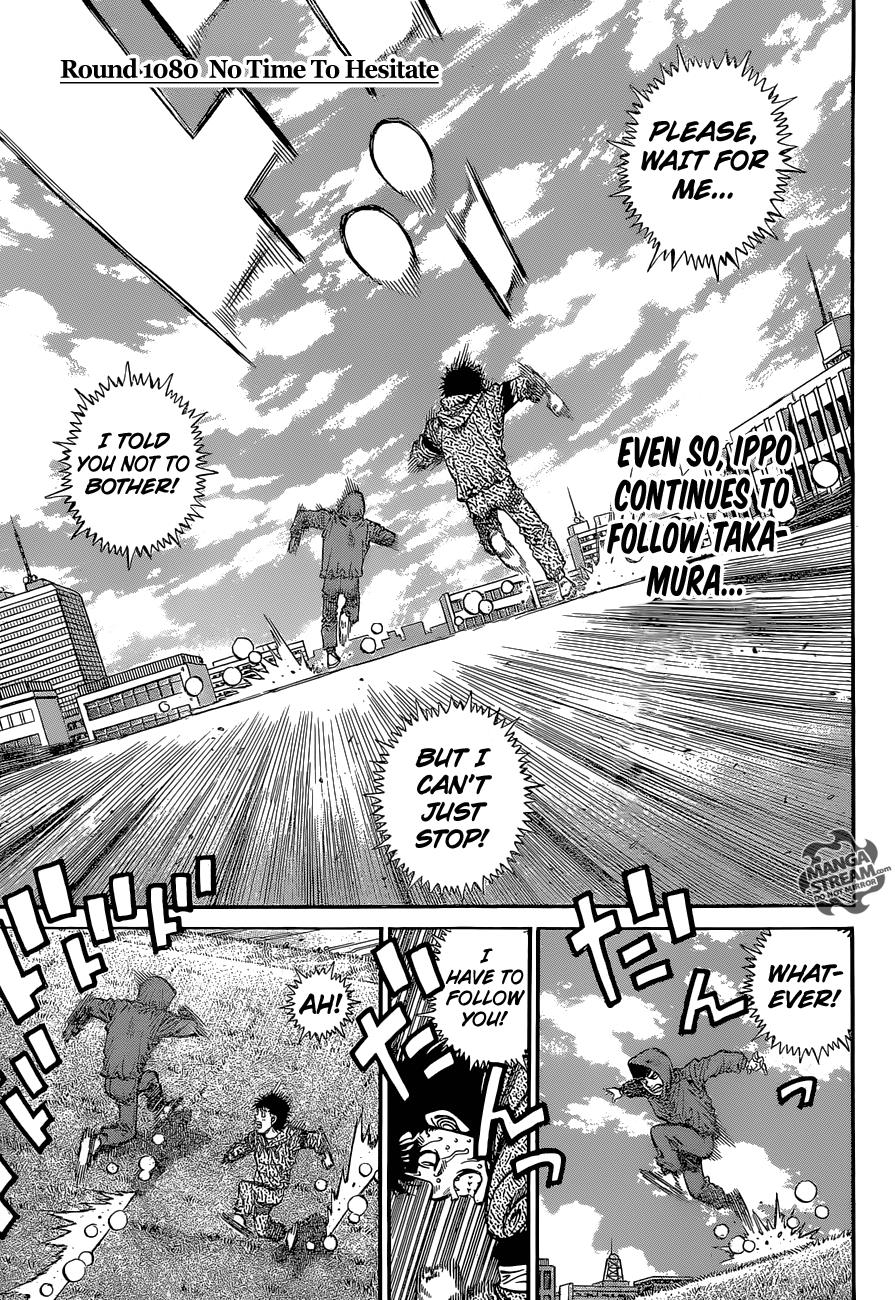 Hajime no Ippo Chapter 1080 - Page 3