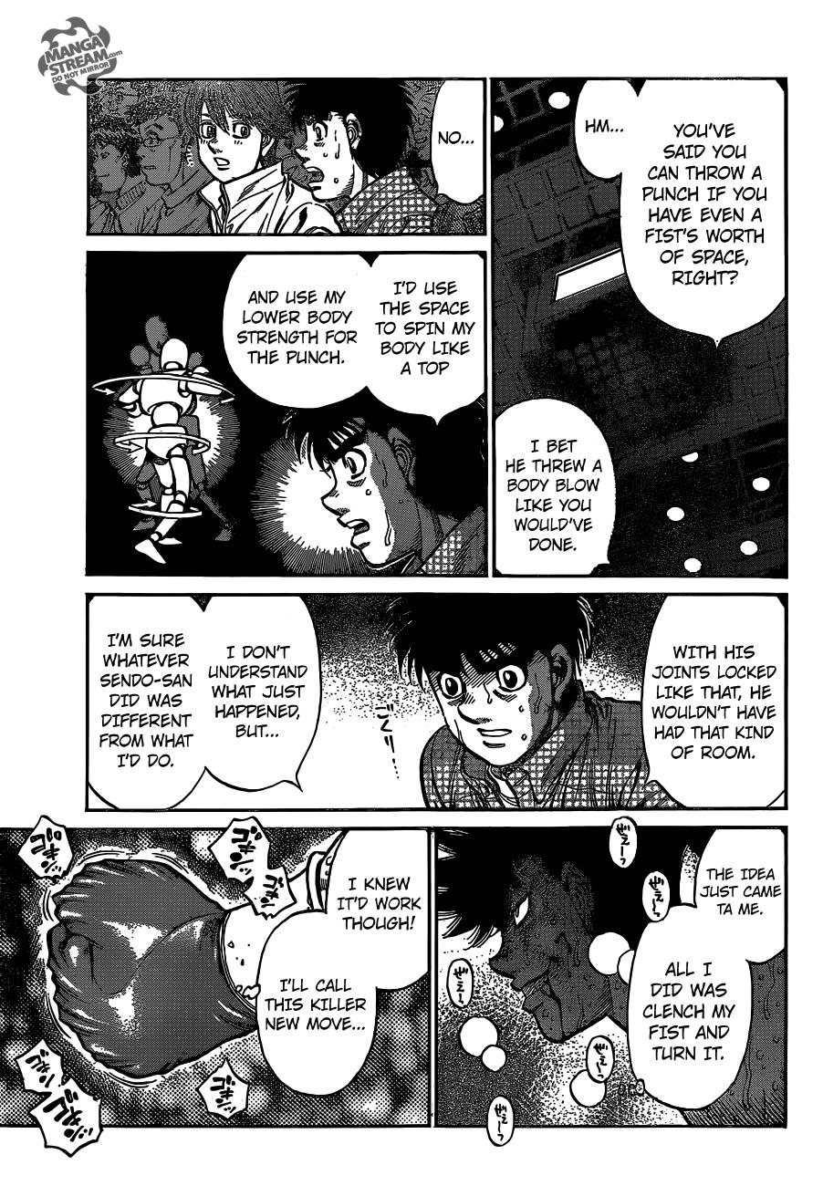 Hajime no Ippo Chapter 1090 - Page 8