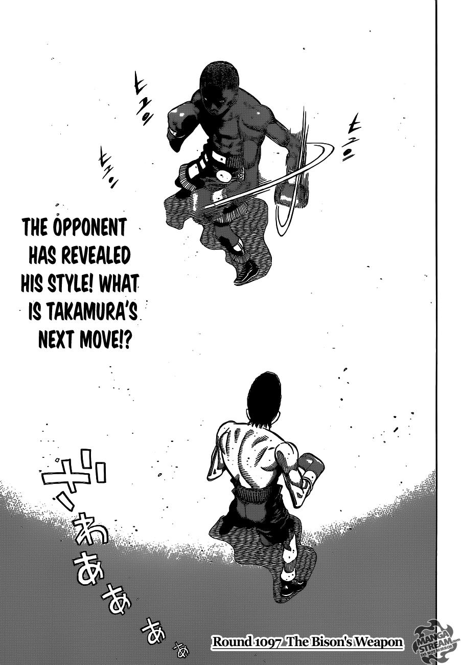 Hajime no Ippo Chapter 1097 - Page 3