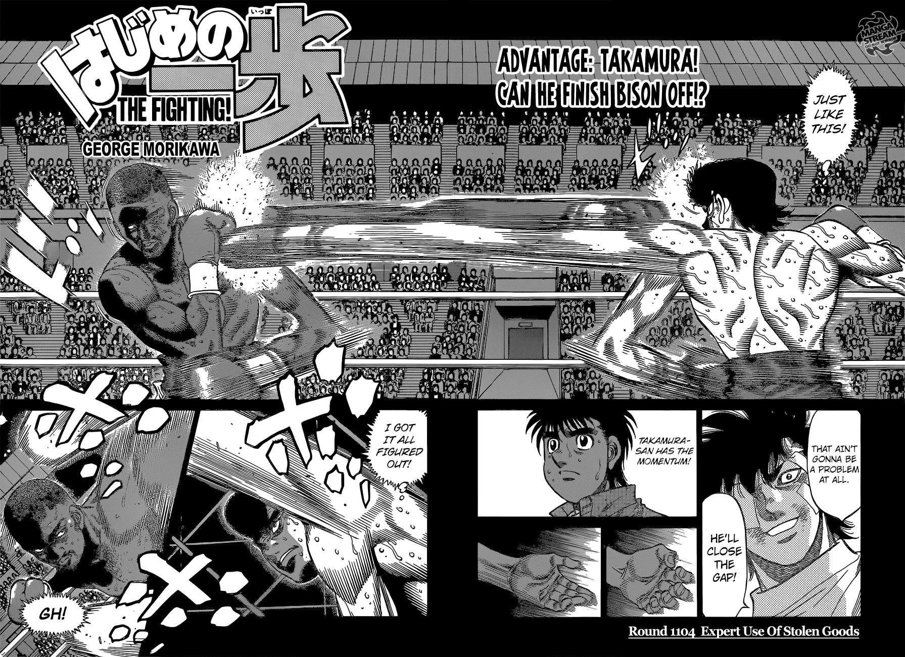 Hajime no Ippo Chapter 1104 - Page 3