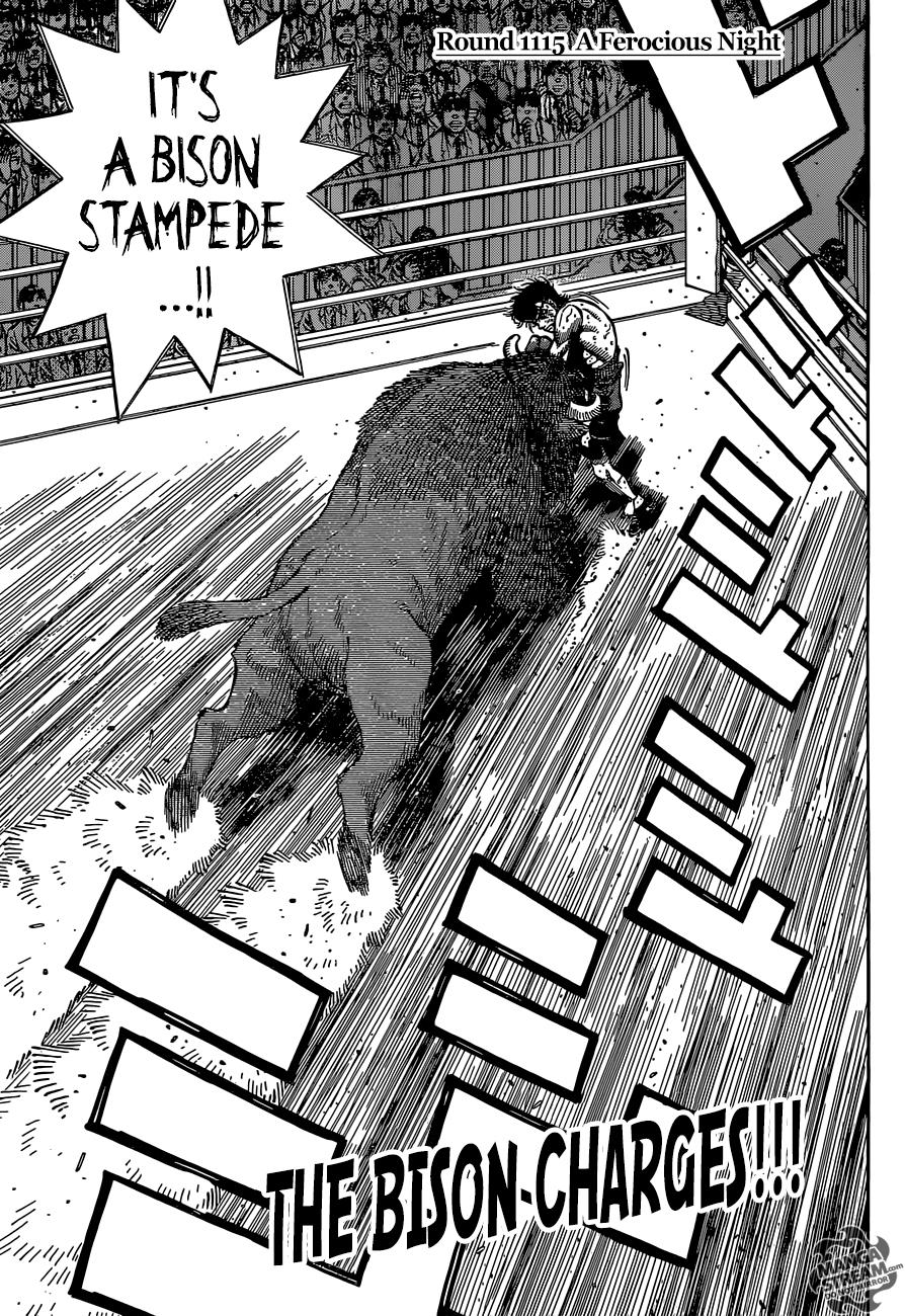 Hajime no Ippo Chapter 1115 - Page 3