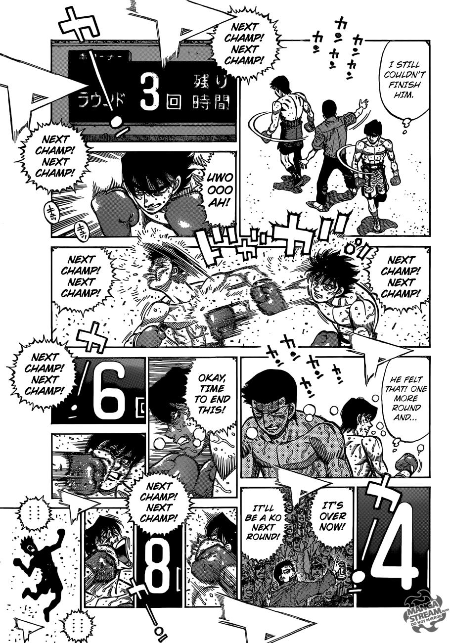 Hajime no Ippo Chapter 1137 - Page 10