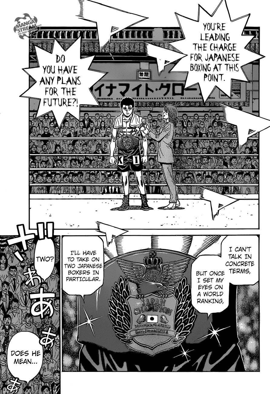 Hajime no Ippo Chapter 1210 - Page 4
