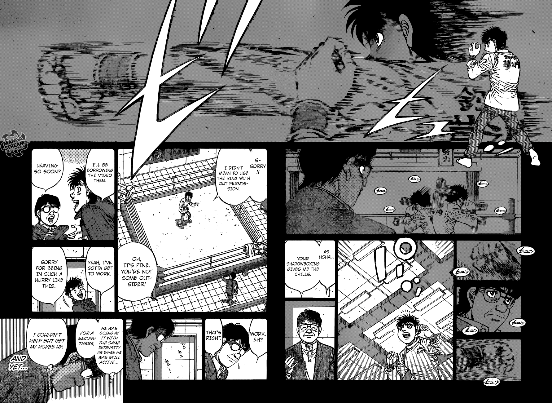 Hajime no Ippo Chapter 1216 - Page 8